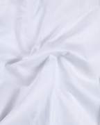 Linen 70% Lea Pure White Texture Men's Shirt