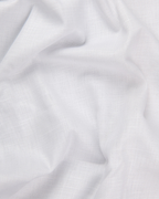 Premium Linen Cotton Pure White Colour Men's Shirt