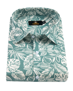 Linen Digital Printed C Green Colour Men’s Shirt