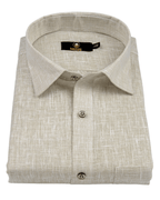 Pure Linen Light foam Colour Mens Shirts