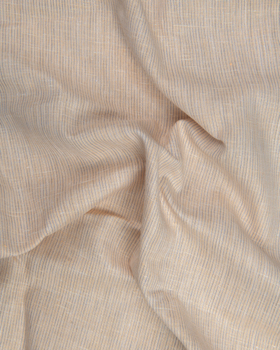 Linen Space Small Lining Peach Colour Men’s Shirt