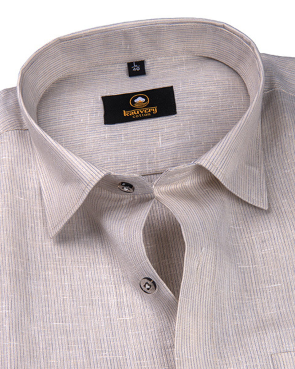 Linen Space Small Lining New Colour Men’s Shirt