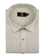 Pure Linen Light foam Colour Mens Shirts