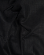 Linen Solid Full Black Colour Shirt for Men