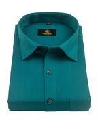 Linen Solid Mor Peach Colour Men's Shirt