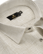 Pure Linen Light foam Colour Mens Shirts