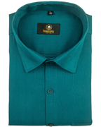 Linen Solid Mor Peach Colour Men's Shirt