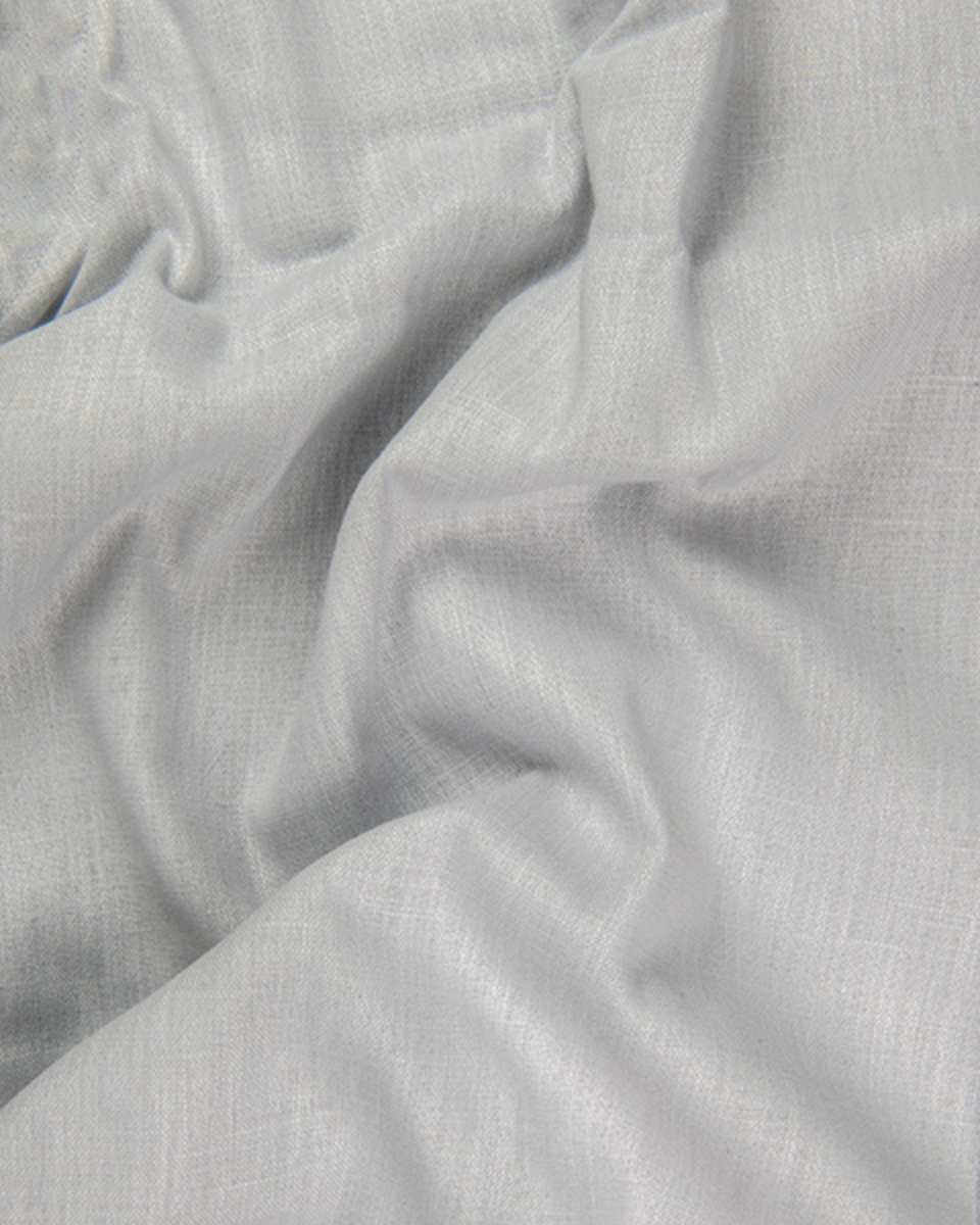 Premium Linen Cotton Steel Grey Colour Men's Shirt
