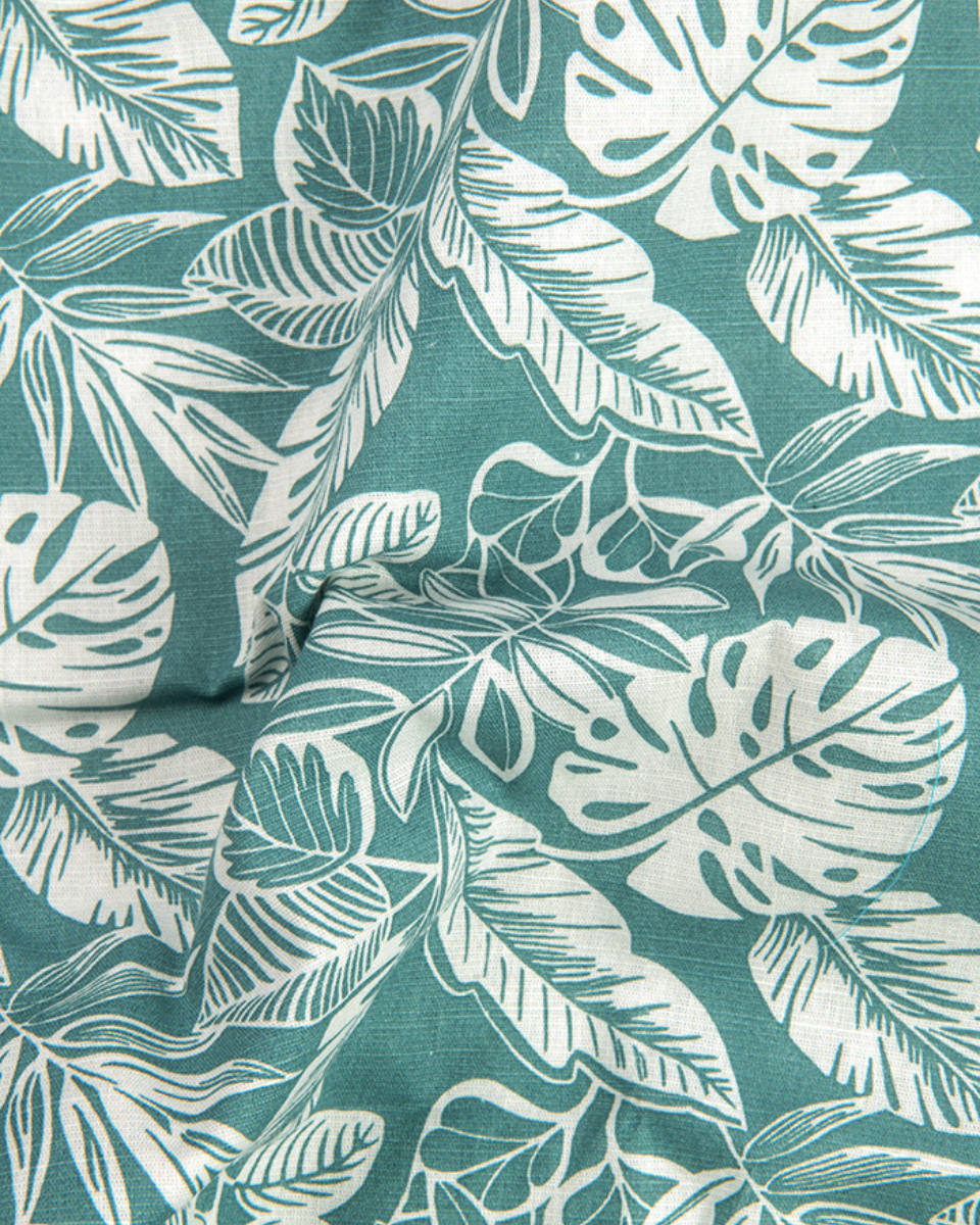 Linen Digital Printed C Green Colour Men’s Shirt